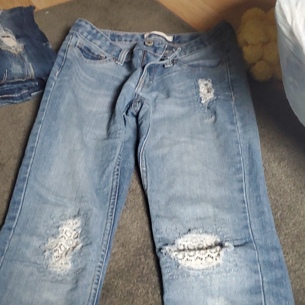 A pair of Levi jeans